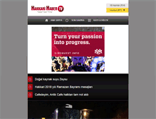 Tablet Screenshot of hakkarihabertv.com